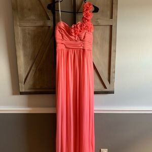 One shoulder Formal gown